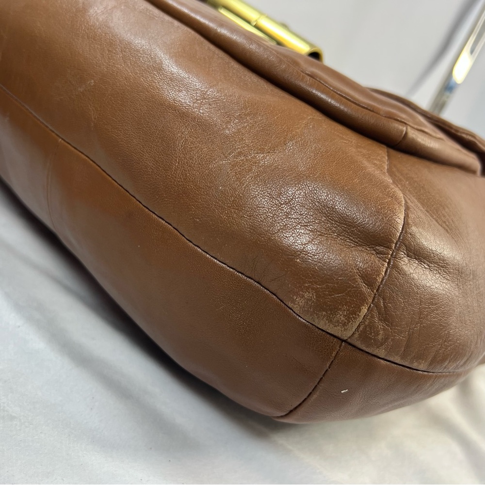 COACH Brown Leather Kristin Hobo Bag - Picture 9 of 14